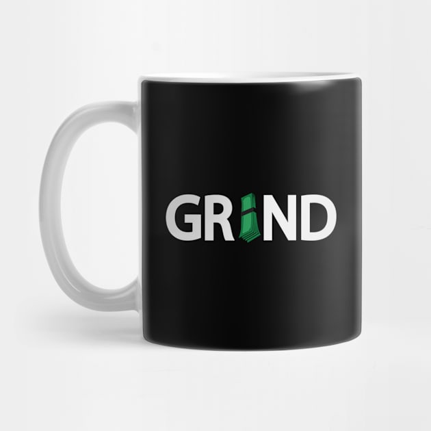 Grind typography design by Geometric Designs